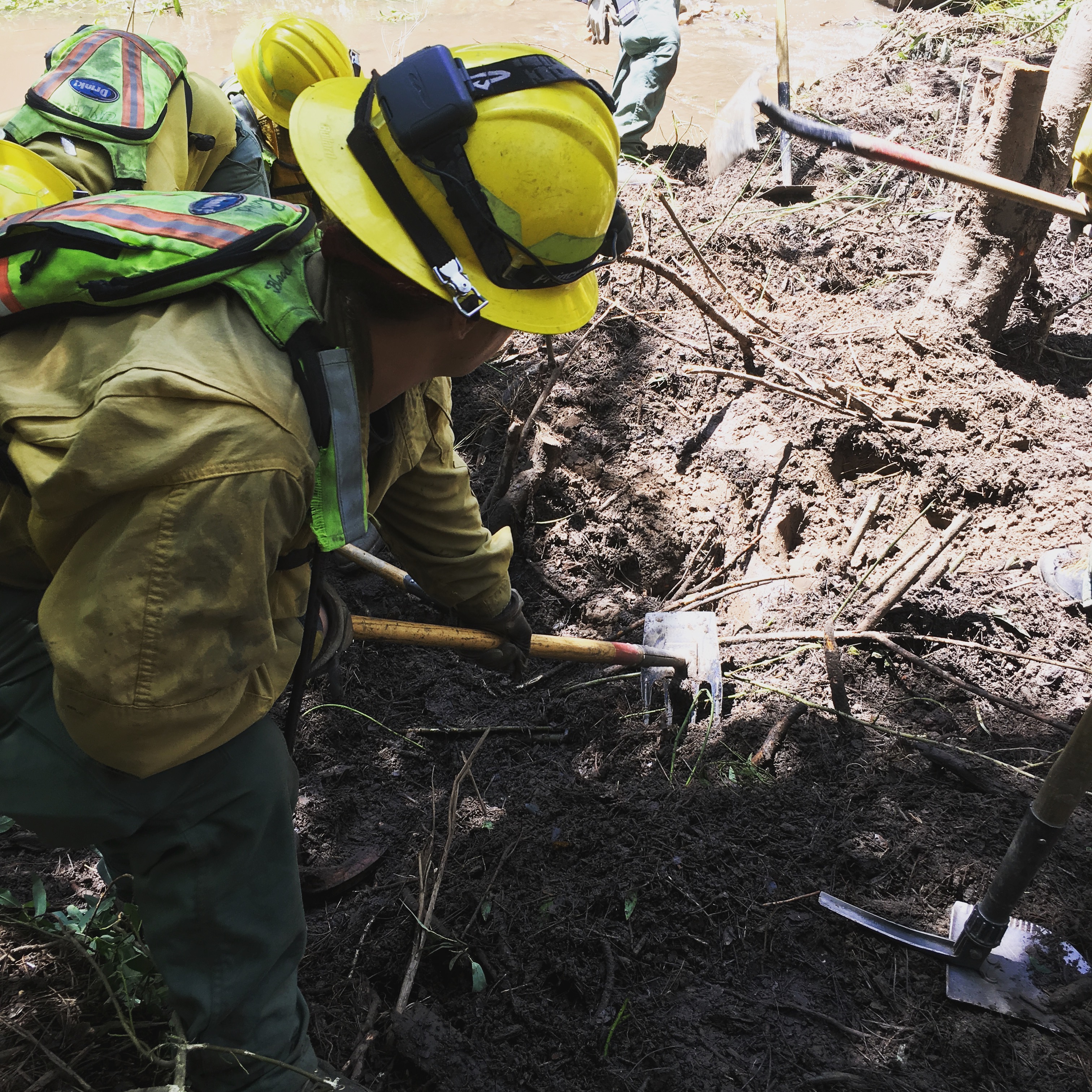 Perryville Crewmember on Water Wheel Incident